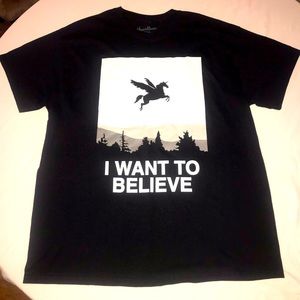 I want to believe -Unicorn Shirt